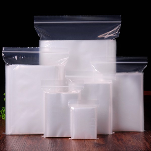 100 Ziplock 7.75x11.75 Clear Plastic White Bags 7.75" x 11.75" Wholesale Lot 