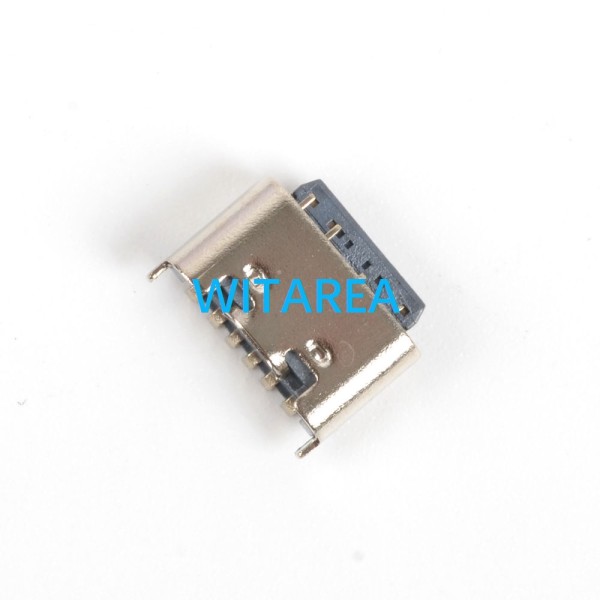 USB C Receptacle 6pin Type C Socket  Vertical Mount SMT Female Connector,Height=5.5mm