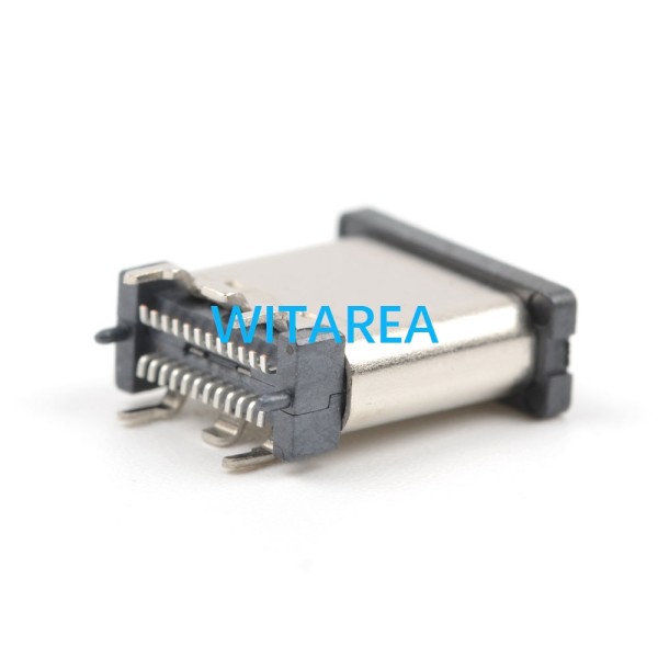 USB C Receptacle 24pin Type C Socket  Vertical Mount SMT Female Connector,Height=9.25mm